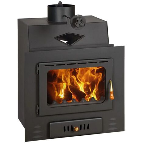 Wasserführender Kamineinsatz PRITY M W18  23,5 kW  Klasse A  Holzofen mit Wärmetauscher