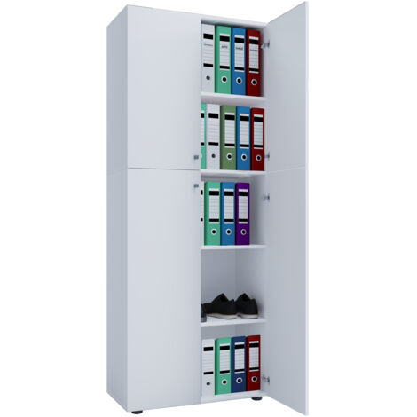 Armoire d'armoire de bureau Lona 5 plis 70x184x40 - VCM (1/4)