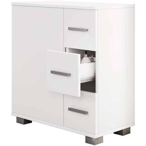 Meubles de salle de bain Armoire à disques tiroir Zalo 65x60x30 - VCM (1/5)