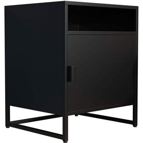 Table de chevet en métal Flokas L 55x45x40 - VCM (1/5)