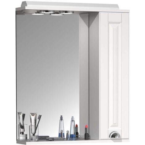Meuble miroir Bad Spiegel Maison de campagne Casalo L 71x60x14 - VCM (1/4)