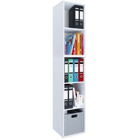 Bureau & Rayon de la cuisine Lona H. 183 x L. 35 x P. 37 cm Blanc