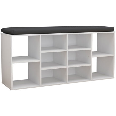 Étagère de chaussure d'armoire d'étagère Hinsol S 50x104x30 - VCM (1/4)