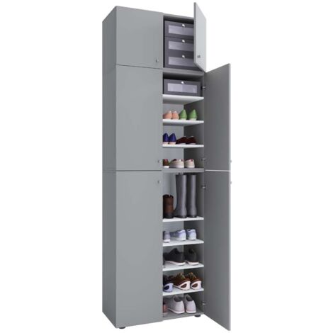 Armoire à chaussures Armoire Lona 9f A 223x70x39 - VCM (1/3)