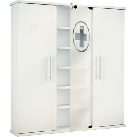 Armoire médicale Armoire médicinale Santila 92x88x18 - VCM (1/3)