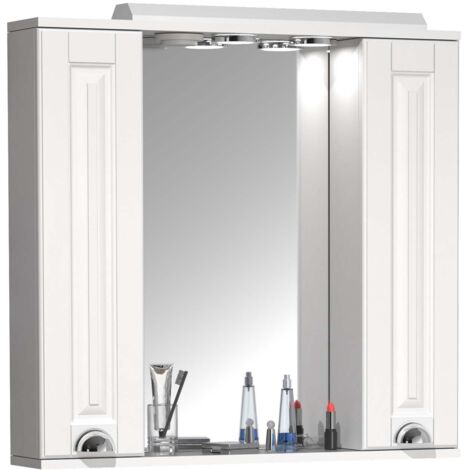 Meuble miroir Bad Spiegel Maison de campagne Casalo XL 71x75x14 - VCM (1/4)