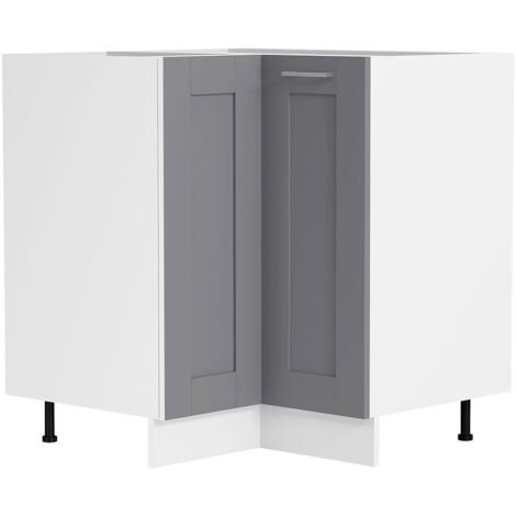 Meuble de cuisine d'angle Cabinet inférieur Colura 82x76x76 - VCM (1/4)