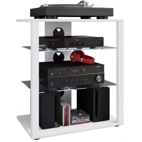 Mobilier Hfii Folas H. 70 x L. 60 x P. 41 cm Blanc (1/3)