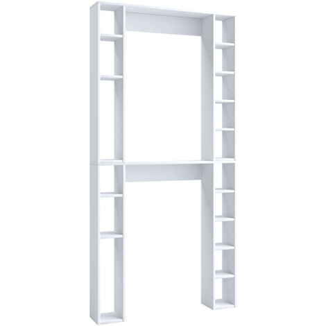 Superstructure murale WC Bad Étagère Tinoli XL 200x98x18 - VCM (1/3)
