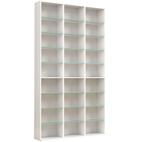 Étagère debout Bibliothèque Étagère Zilas XL 181x102x23 - VCM (1/5)
