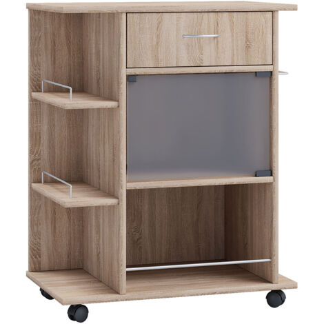 Chariot de cuisine servant des rouleaux de chariot Pocis 80x65x39 - VCM (1/5)