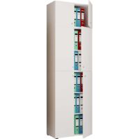 Armoire d'armoire de bureau Lona 5 compartiments A 223x70x39 - VCM