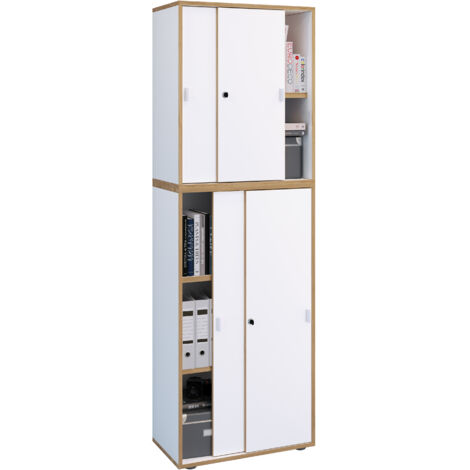 Soporte De Oficina De Madera Estantería Archivador Archivador