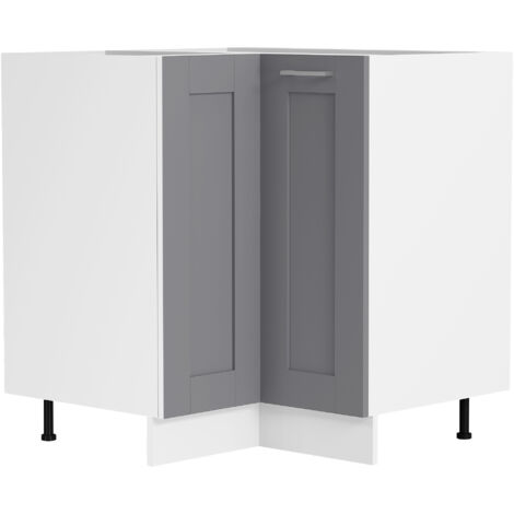 Gabinete de cocina de esquina Gabinete inferior Colura 82x76x76 - VCM