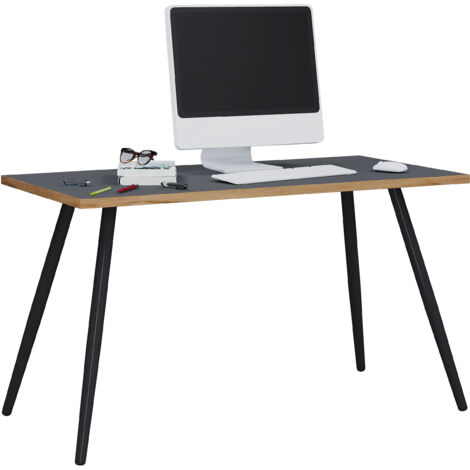 Escritorio En Madera Centro De Trabajo Multifuncional Siena-Blanco