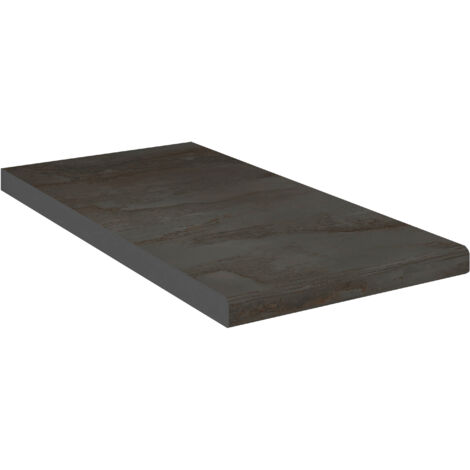 VCM Worktop 28 mm de espesor Ancho 40 cm Fácil de limpiar encimera de cocina - Esilo (Antracita)