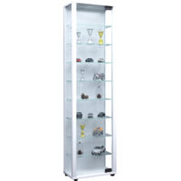 Exhibición de soporte de cristal de madera Edana Maxi 115x33x18 - VCM