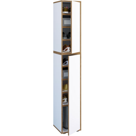 XXL Large Shoe Cabinet Salia B30 30x183x33 - VCM