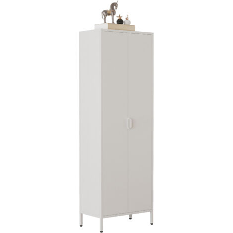 Armadio Da Cucina VCM Esilo - Bianco/Rovere Sonoma, 82x60x46 Cm, Con 2 Ante E Cassetto, Piedini Regolabili