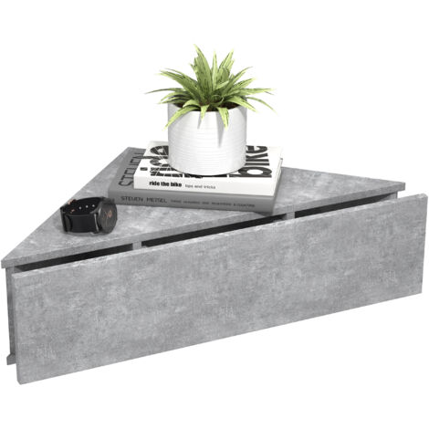 Comodino da parete a mensola angolare UsalS 15x60x43 - VCM