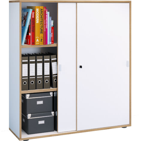 Porte scorrevoli per gabinetto da ufficio Salia 3x 100 110x100x37 - VCM