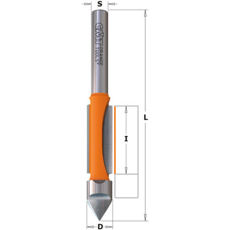 716.060.11 FRESA X FORARE/RIFILARE HWM Z1 S=6 D=6x19x60 DX