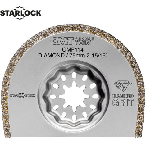 OMF114-X1 LAMA A SEGMENTI X FUGHE MARMO/RESINA DIA D=75x2.2mm SL