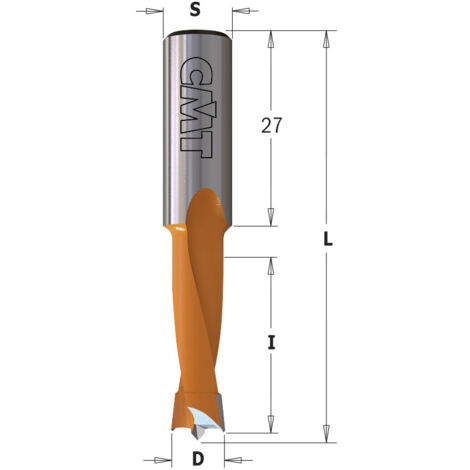 310.080.12 PUNTA FORATRICE F/CIECO HW S=10X27 D=8X27X57.5 SX