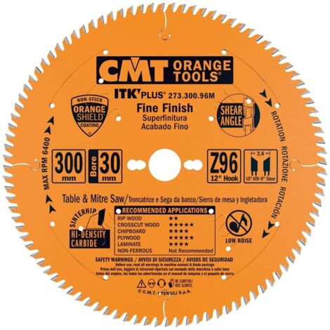 273.300.96M LAMA CIRCOLARE (ITK-PLUS) HW 300x2.6/1.8x30 Z96 ATB+S