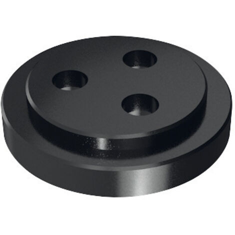 992.560.40M FLANGIA MASCHIO X MANDRINO CON ALBERO 40MM