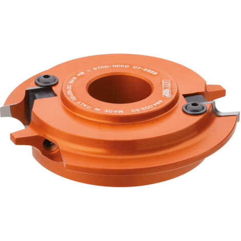 694.003.40 TESTA MULTIRAGGIO CONCAVO C/COLT. HW Z2 R=5/10 D=128x25x40