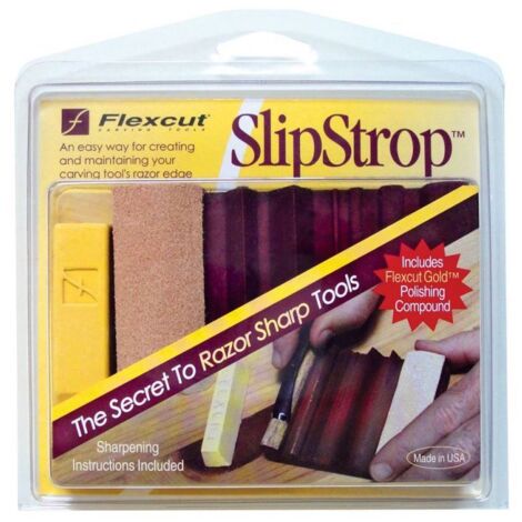 Sistema affilatura coramella per sgorbie PW12 Flexcut SlipStrop