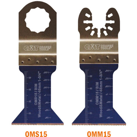 OMM15-X1 LAME DE COUPE BOIS-MÉTAL BIM 45x48mm 18TPI-U