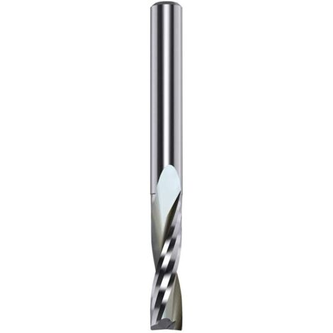 CMT – Fraise hélicoïdale Z2 positive D=8mm L=32mm H=80mm – Pour bois dur et dérivés – Excellente finition et évacuation des copeaux par le haut