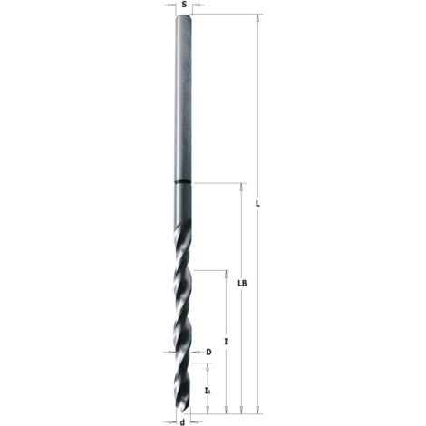 515.130.51 EMBOUT POUR CHARNIÈRES ANUBA 13 HS D=5,8/6,7x155 DX (1/3)