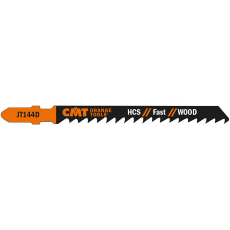 JT144D-100 100 LAMES POUR SCIE SAUTEUSE EN HCS POUR BOIS DROITE ET BRUT 100X4X6TPI (1/5)