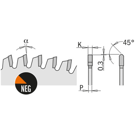 CMT 296.210.64M Scie Circulaire Pour Métaux Non Ferreux/Trespa/Alu 210