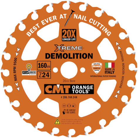 286.765.24H ITK HW LAME CIRCULAIRE 165x2.3/1.2x20 Z24 ATB (1/5)