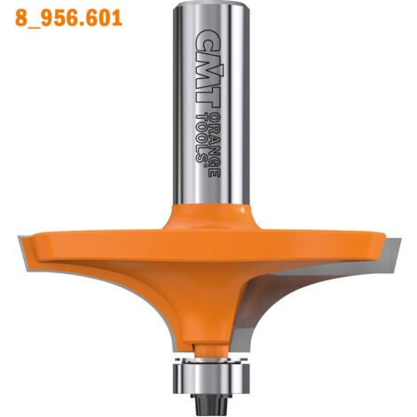 CMT – Fraise pour défonceuse S=12,7mm D=63,5mm L=19mm – Chanfrein 30° – Pour bois dur et teck – Coupe nette sans éclat