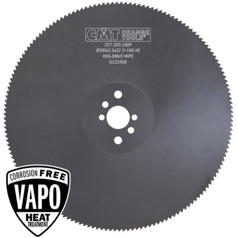 227.250.128P VAPO HSS 250x2.0x32 Z128 C/HZ-T6 LAME POUR MÉTAUX ET ACIERS