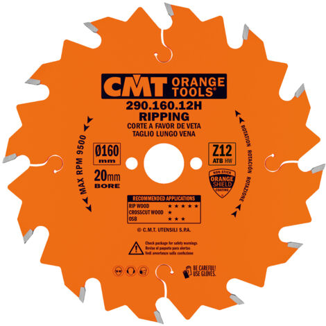 290.160.12H LAME POUR PORTABLES 160X2.2X20 Z12 10ATB