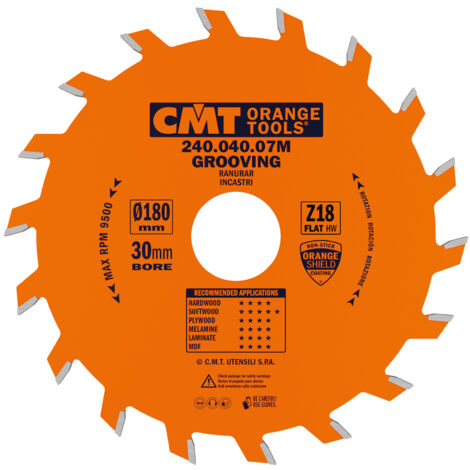 240.040.07M HW LAME CIRCULAIRE POUR JOINTS 180x4.0/3.0x30 Z18 PLANE