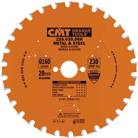 226.048.08 LAME POUR MATÉRIAUX FERREUX-PVC HW 203x2,2/1,8x15,88 Z48 FWF (1/5)