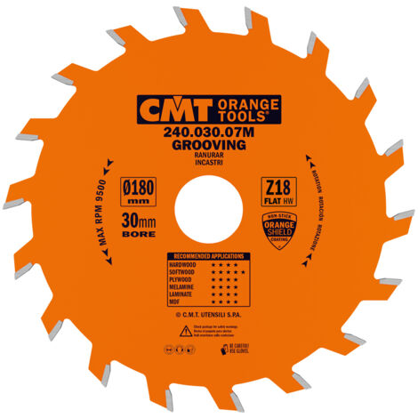240.030.07M HW LAME CIRCULAIRE POUR JOINTS 180x3.0/2.0x30 Z18 PLANE (1/4)