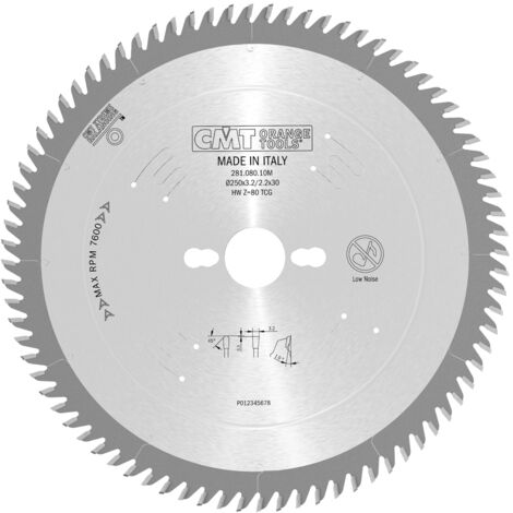 281.084.14M LAME À DENTS DE COUTEAU HW 350x3,5/2,5x30 Z84 TCG 10pos