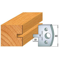691.016 PAIRE DE LIMITEURS 40x4mm