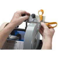 Tormek – Dispositif d'affûtage pour ciseaux SVX-150 – Angle de meulage réglable – Affûtage précis pour ciseaux cranteurs et sécateurs – Pour bois dur