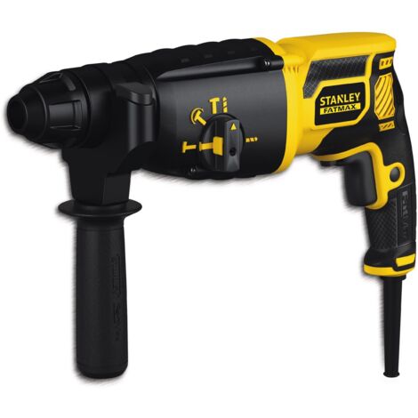Stanley – Perforateur burineur SDS-Plus 750W – Énergie de frappe 1,8J – Modes perçage, perforation, burinage – Coffret inclus - FME500K (1/5)