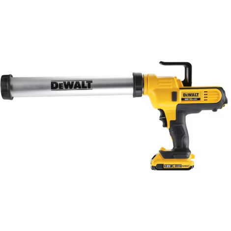 Dewalt – Pistolet extrudeur sans fil 18V DCE580D1 – Pression d'extrusion élevée – Tube 600 ml pour colles et mastics – Coffret inclus - FILM 600 ML