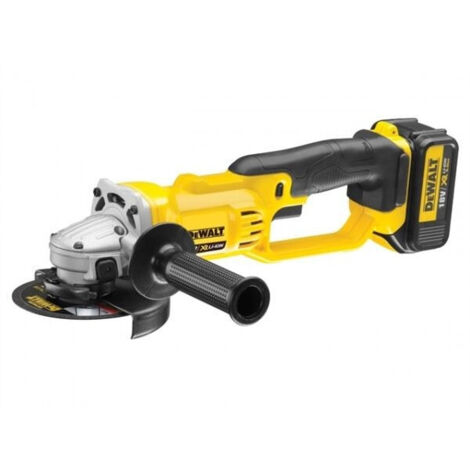 Dewalt – Meuleuse d'angle sans fil 18V 4Ah – Ø 125 mm – Moteur XR haute performance – Vitesse 7000 tr/min – Blocage d'arbre pour changement rapide - DCG412M2 (1/10)